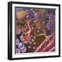 Nerve with Myelin Sheath, Seen in Lower Right, Connects with Muscle-null-Framed Art Print