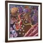 Nerve with Myelin Sheath, Seen in Lower Right, Connects with Muscle-null-Framed Art Print