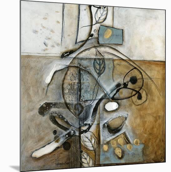 Nervures-Sylvie Cloutier-Mounted Art Print