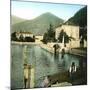 Nesso (Italy), the Jetty-Leon, Levy et Fils-Mounted Photographic Print