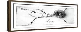 Nest and Branch II Love-Debra Van Swearingen-Framed Premium Giclee Print