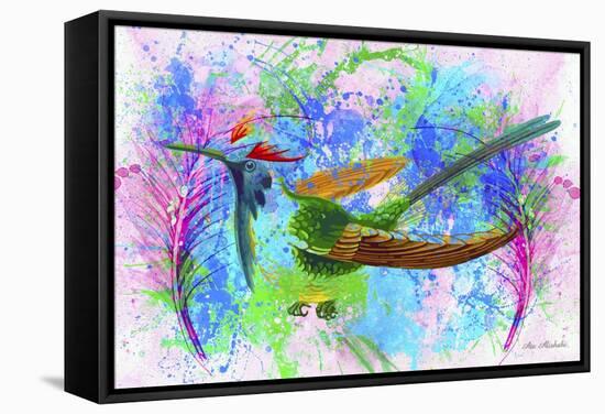 Nest Colors-Ata Alishahi-Framed Stretched Canvas