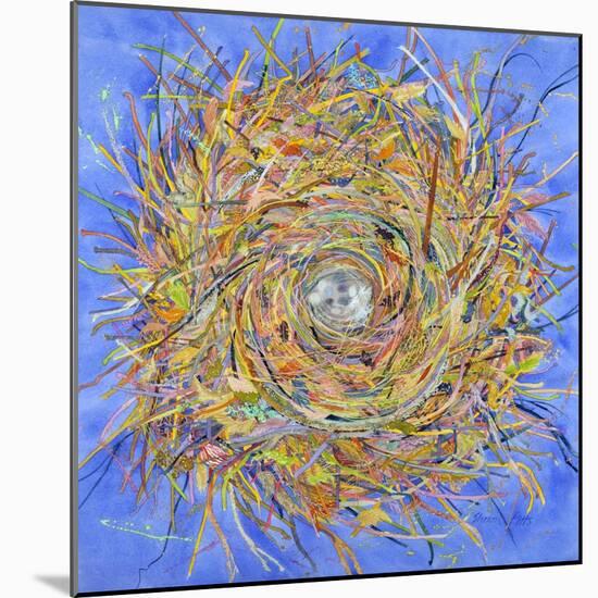 Nest III-Vortex-Sharon Pitts-Mounted Giclee Print