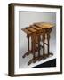 Nest of Four Art Nouveau Style Tables-Emile Galle-Framed Giclee Print