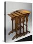 Nest of Four Art Nouveau Style Tables-Emile Galle-Stretched Canvas