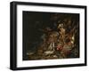 Nest of Redstarts with White Head, Undated-Abraham Mignon-Framed Giclee Print