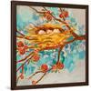 Nest With Buds-null-Framed Premium Giclee Print