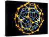 Nested Fullerene Molecules-PASIEKA-Stretched Canvas