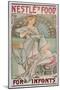 Nestle's Food for Infants, 1897-Alphonse Mucha-Mounted Giclee Print