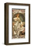 Nestle's Food for Infants-Alphonse Mucha-Framed Premium Giclee Print