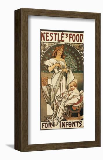 Nestle's Food for Infants-Alphonse Mucha-Framed Premium Giclee Print