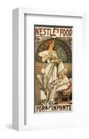 Nestle's Food for Infants-Alphonse Mucha-Framed Premium Giclee Print