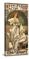 Nestle's Food for Infants-Alphonse Mucha-Stretched Canvas