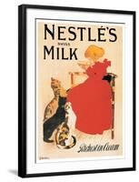 Nestle's Milk-Théophile Alexandre Steinlen-Framed Art Print