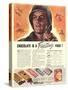 Nestle's, Propaganda Chocolate Sweets WWII Chocolate Is a Fighting Food, USA, 1940-null-Stretched Canvas