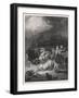 Nestor and Tydides with Their Chariot and Horses and Some Thunderbolts-R. Westall-Framed Art Print