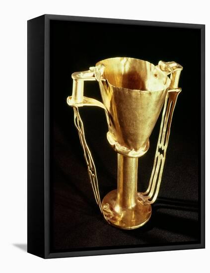 Nestor's Cup, Mycenae, circa 1550-1500 BC-null-Framed Stretched Canvas
