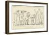 Nestor's Sacrifice-John Flaxman-Framed Premium Giclee Print