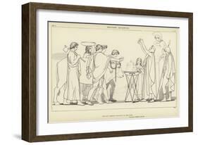 Nestor's Sacrifice-John Flaxman-Framed Giclee Print