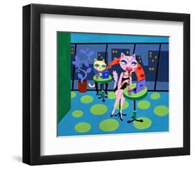 Net Cafe-MASACO-Framed Giclee Print