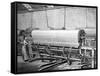 Net Loom in the Stuart's Factory, C1880-null-Framed Stretched Canvas