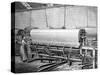 Net Loom in the Stuart's Factory, C1880-null-Stretched Canvas