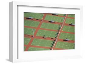 Netball Courts, Auckland Netball Center, Mount Wellington, Auckland, North Island, New Zealand-David Wall-Framed Photographic Print