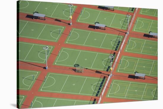 Netball Courts, Auckland Netball Center, Mount Wellington, Auckland, North Island, New Zealand-David Wall-Stretched Canvas