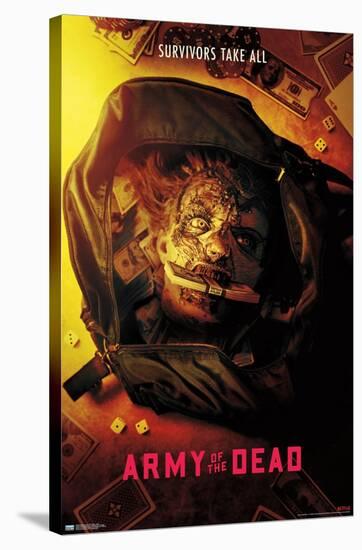 Netflix Army Of The Dead - Head-Trends International-Stretched Canvas