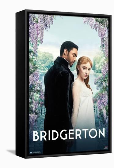 Netflix Bridgerton - Daphne and Simon-Trends International-Framed Stretched Canvas