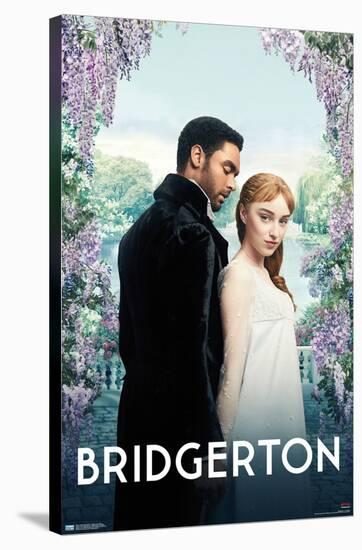 Netflix Bridgerton - Daphne and Simon-Trends International-Stretched Canvas