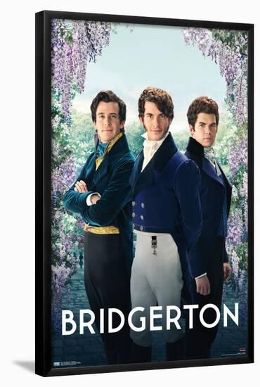 Netflix Bridgerton - Gentlemen-Trends International-Framed Poster