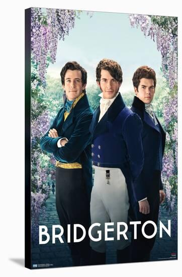 Netflix Bridgerton - Gentlemen-Trends International-Stretched Canvas