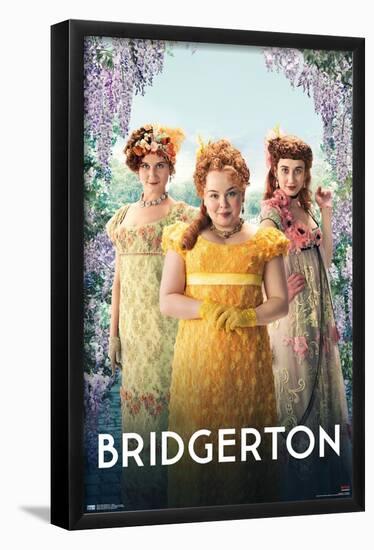 Netflix Bridgerton - Ladies-Trends International-Framed Poster