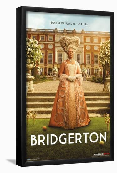 Netflix Bridgerton: Season 2 - Queen One Sheet-Trends International-Framed Poster