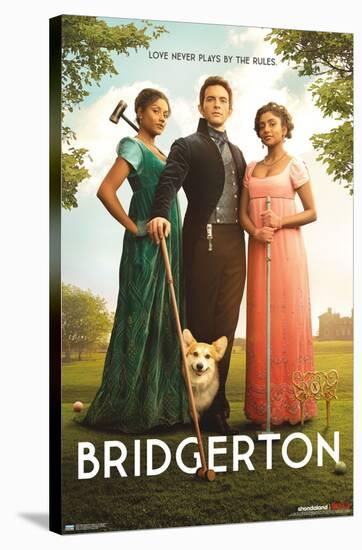 Netflix Bridgerton: Season 2 - Trio One Sheet-Trends International-Stretched Canvas