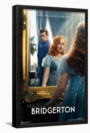 Netflix Bridgerton: Season 3 - Penelope and Colin One Sheet-Trends International-Framed Poster