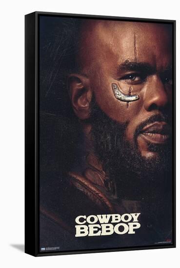 Netflix Cowboy Bebop - Jet Black One Sheet-Trends International-Framed Stretched Canvas