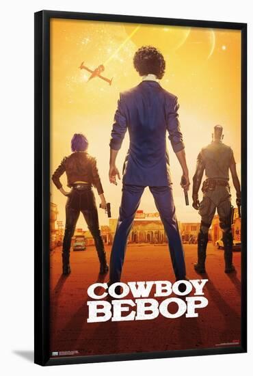 Netflix Cowboy Bebop - Plane One Sheet-Trends International-Framed Poster