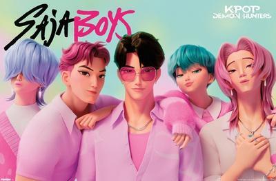 Netflix KPop Demon Hunters (2025) - Saja Boys Prints | AllPosters.com