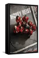 Netflix La Casa de Papel - Money Heist Roof-Trends International-Framed Stretched Canvas