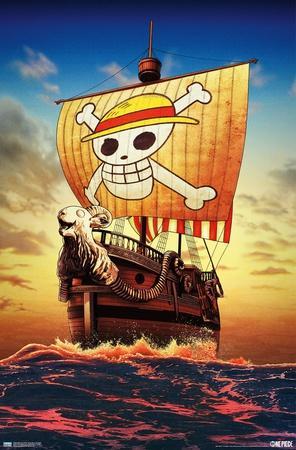 Going Merry alongside couple of - One Piece Netflix Fan