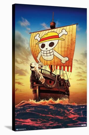 Netflix One Piece - Going Merry One Sheet-Trends International-Stretched Canvas