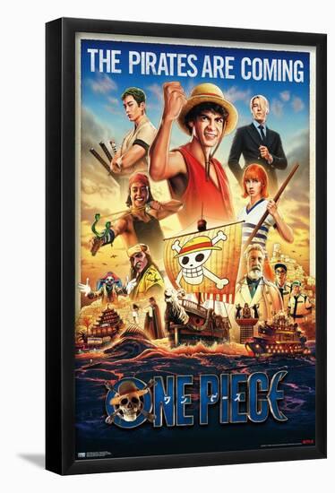 Netflix One Piece - Group One Sheet-Trends International-Framed Poster