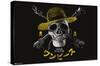 Netflix One Piece - Skull Logo-Trends International-Stretched Canvas