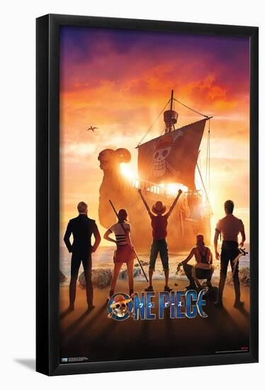 Netflix One Piece - Teaser One Sheet-Trends International-Framed Poster