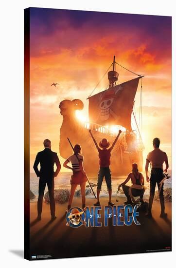 Netflix One Piece - Teaser One Sheet-Trends International-Stretched Canvas