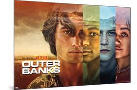 Netflix Outer Banks - Faces-Trends International-Mounted Poster