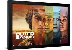 Netflix Outer Banks - Faces-Trends International-Framed Poster