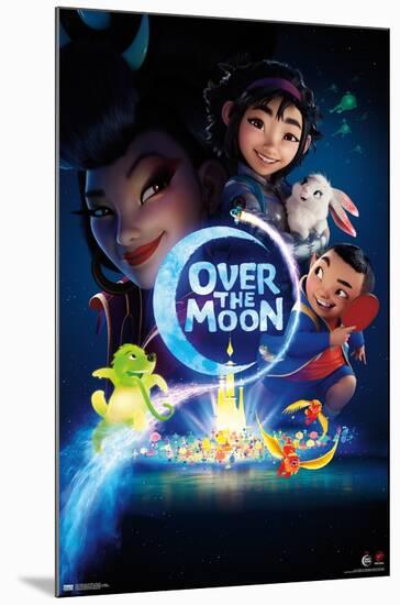 Netflix Over the Moon - Key Art-Trends International-Mounted Poster
